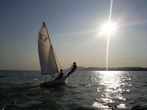 sailing at Balaton